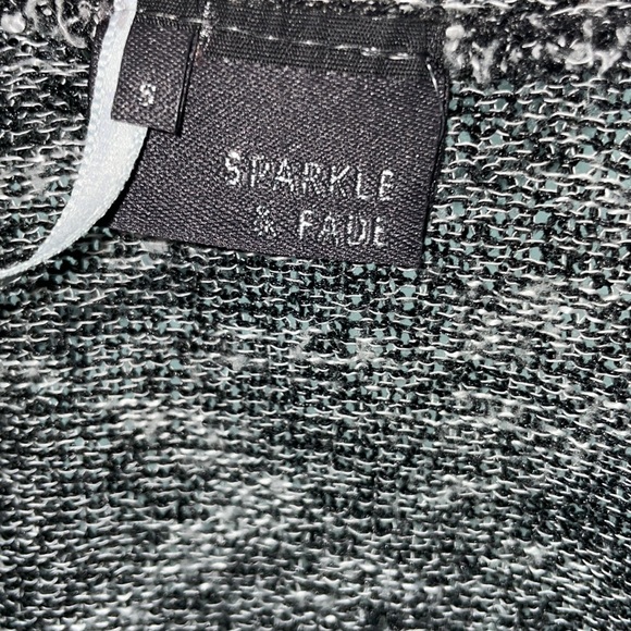 Sparkle and Fade black and white cardigan, Women’s Small - Picture 4 of 4